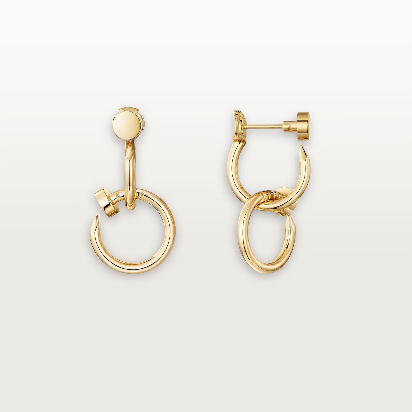 [ElanLuxe Jewelry]JUSTE NO DIAMOND DOUBLE EARRINGS