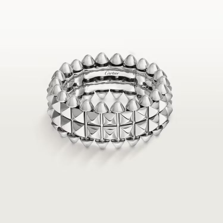[ElanLuxe Jewelry]CLASH 9.2MM DOUBLE ROW RING
