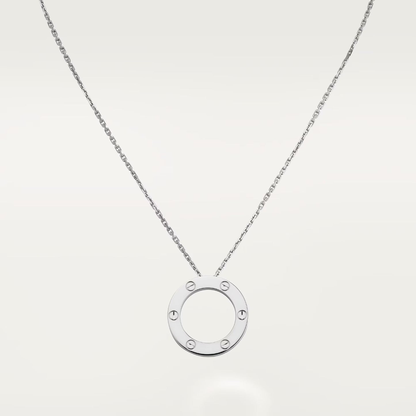 [ElanLuxe Jewelry]LOVE NECKLACE 16MM