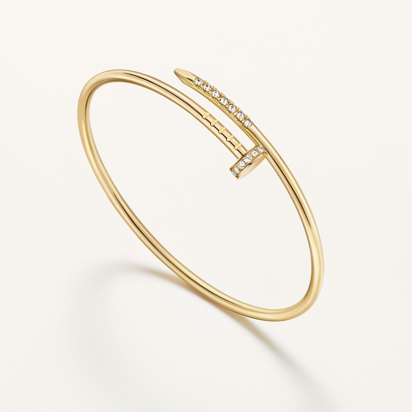 [ElanLuxe Jewelry]JUSTE BRACELET 2.5MM DIAMONDS NEW