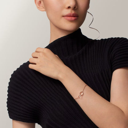 [ElanLuxe Jewelry]LOVE BRACELET DOUBLE RING