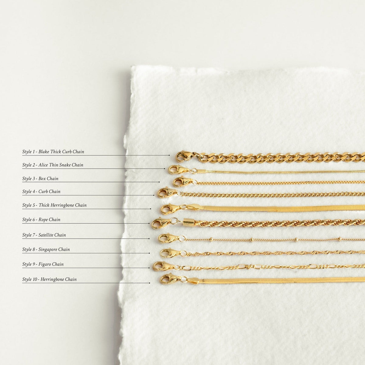 Herringbone Necklace