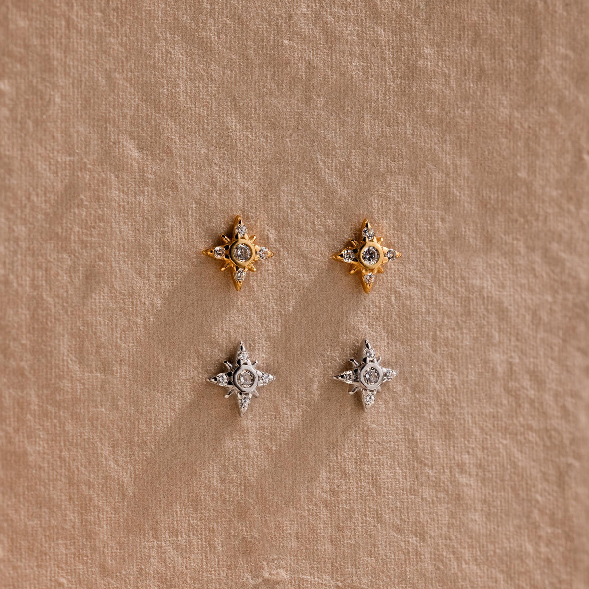 Starburst Flat Back Studs