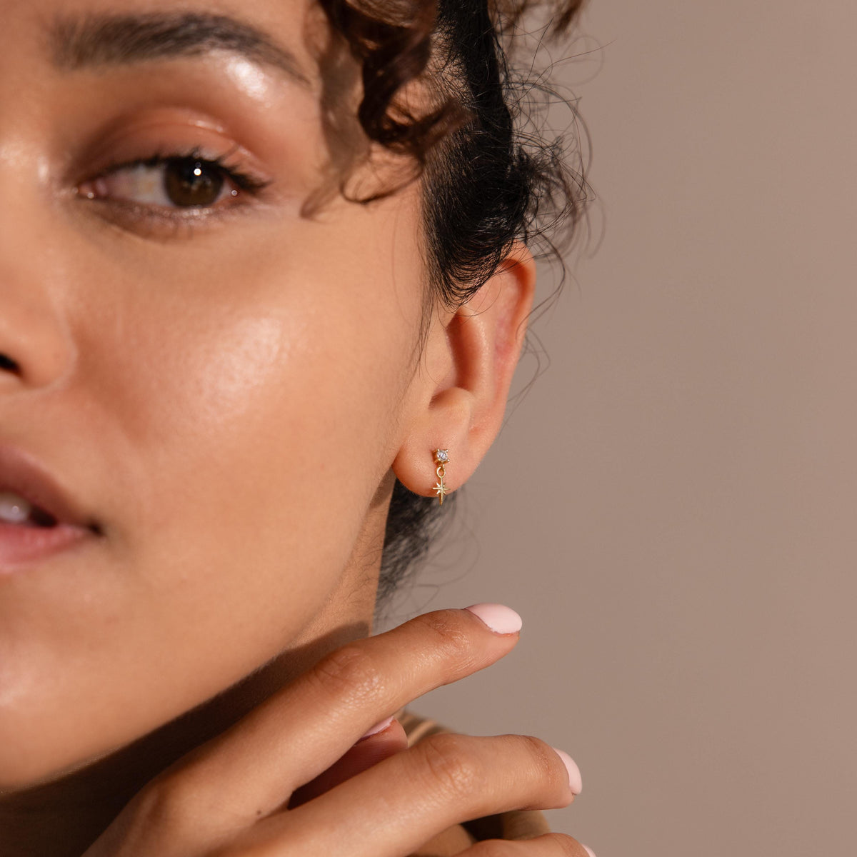 Diamond Star Flatback Studs