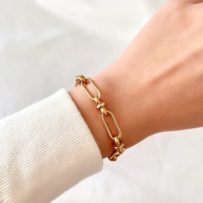 [ElanLuxe]Christina Gold Bracelet
