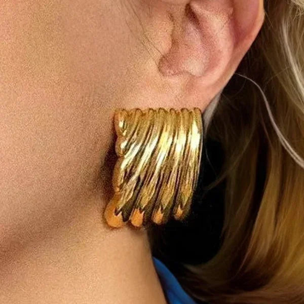 [ElanLuxe]Alisa Gold Earrings