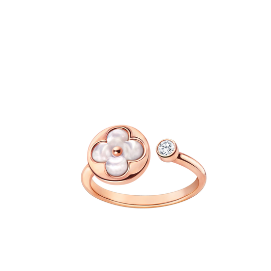 [ElanLuxe]SUN 1 DIAMOND PINK MOP RING