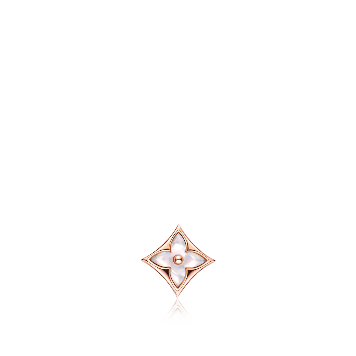 [ElanLuxe Jewelry]STAR MOP PINK GOLD EARRINGS