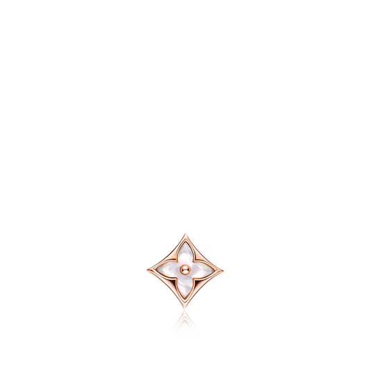 [ElanLuxe Jewelry]STAR MOP PINK GOLD EARRINGS