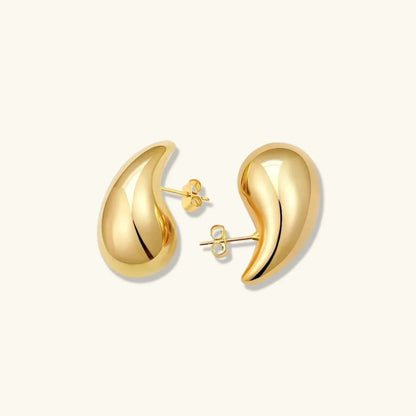 [ElanLuxe]Sandra Teardrop Gold Earrings