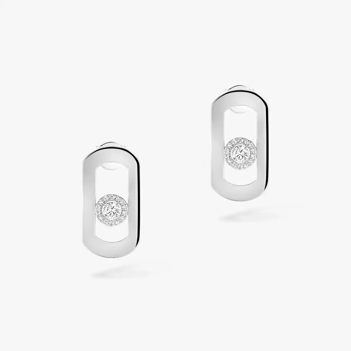 [ElanLuxe Jewelry]So Move Diamond Earrings in Yellow Gold