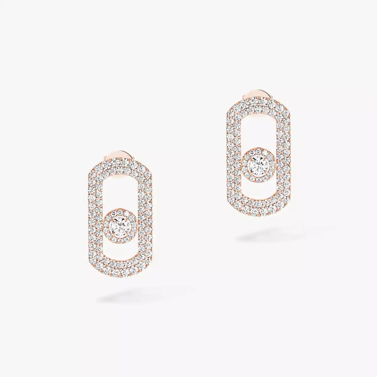 [ElanLuxe Jewelry]So Move Pave_-Set Diamond Earrings in Silver