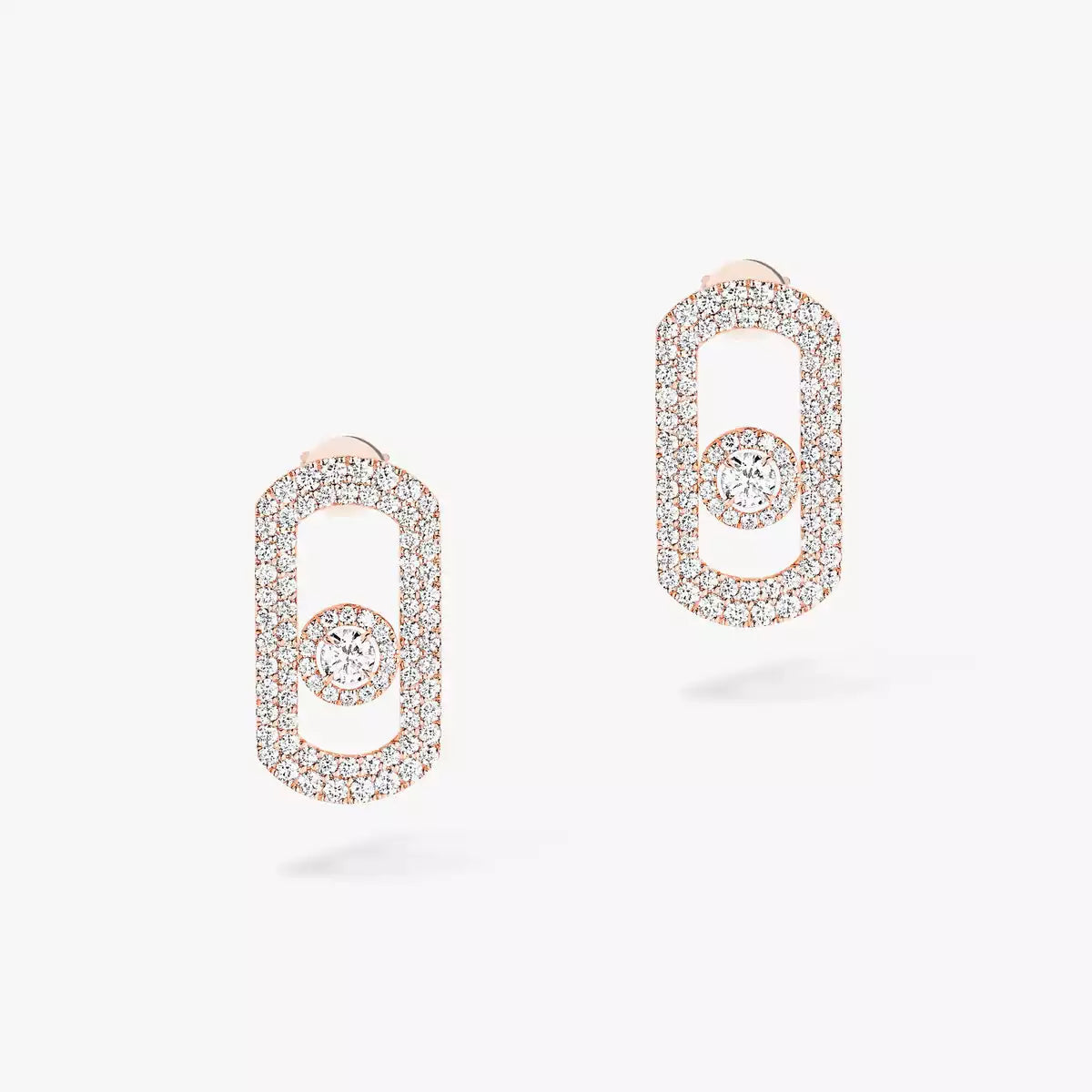 [ElanLuxe Jewelry]So Move Pave_-Set Diamond Earrings in Silver