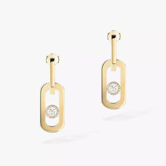 [ElanLuxe Jewelry]So Move XL Diamond Pendant Earrings