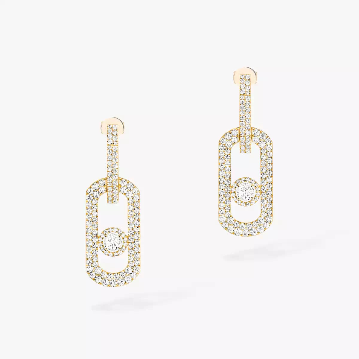 [ElanLuxe Jewelry]So Move XL Pave_-Set Diamond Pendant Earrings