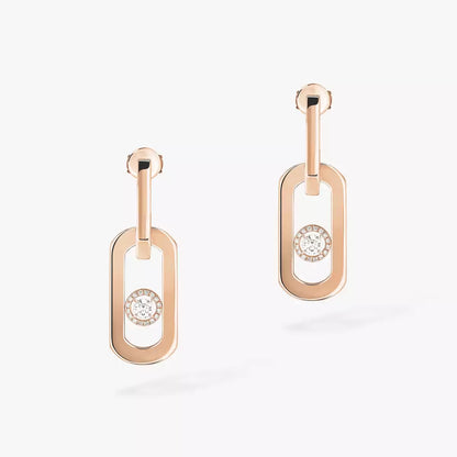 [ElanLuxe Jewelry]So Move XL Diamond Pendant Earrings
