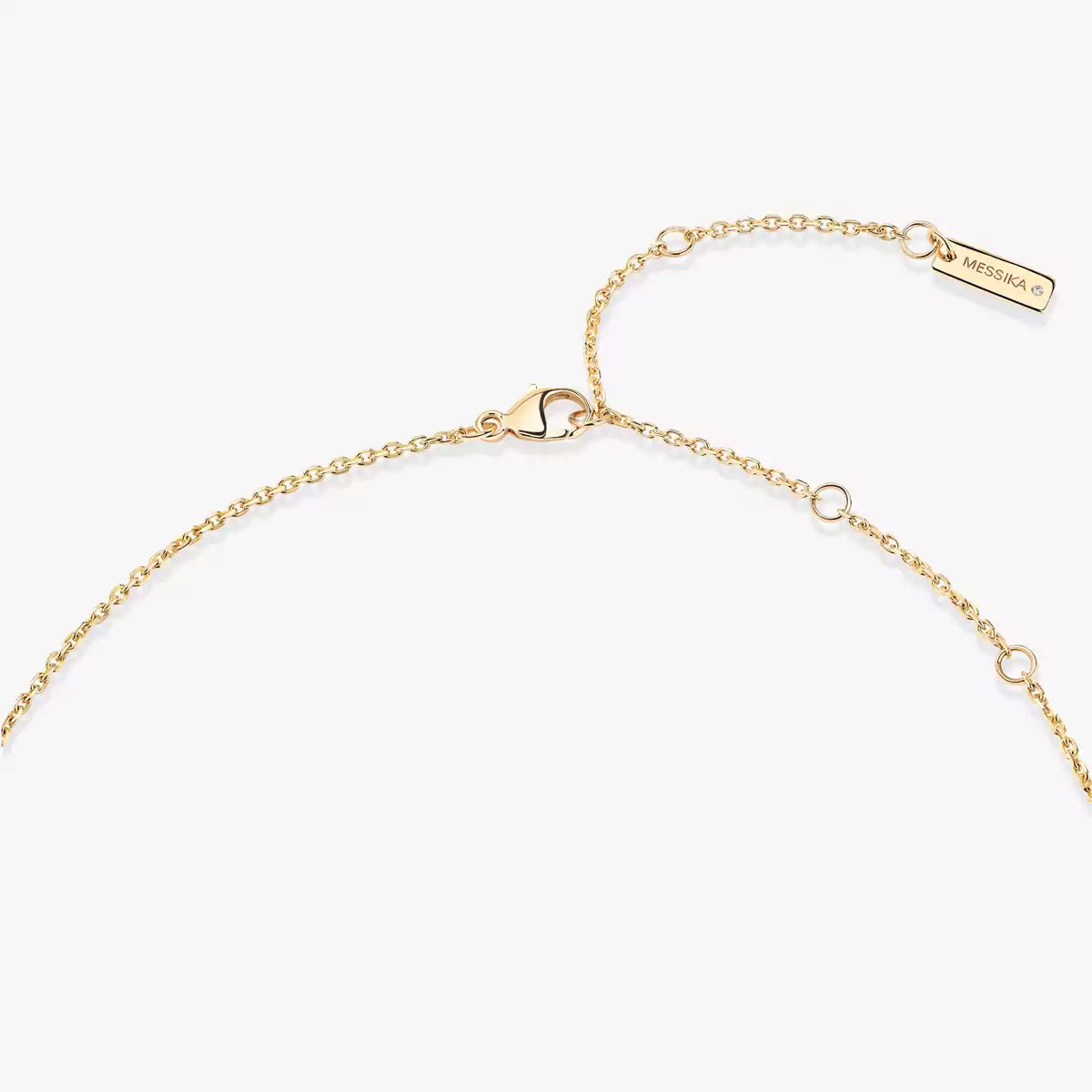 [ElanLuxe Jewelry]Lucky Eye Diamond Necklace in Rose Gold and Turquoise