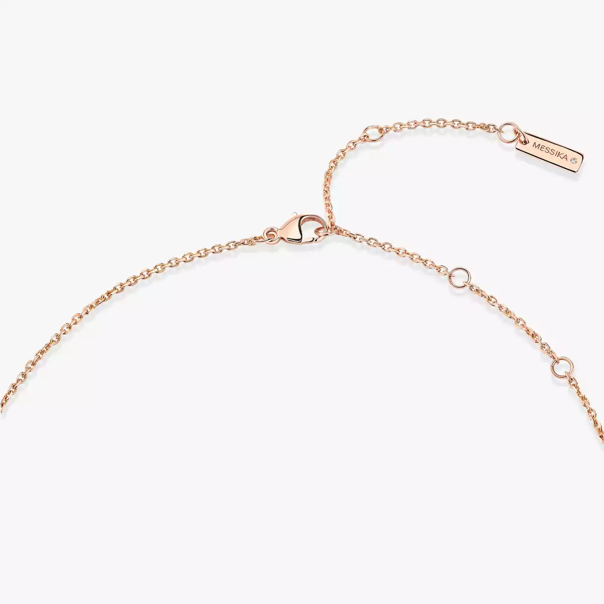 [ElanLuxe Jewelry]Lucky Eye Diamond Necklace in Rose Gold and Turquoise