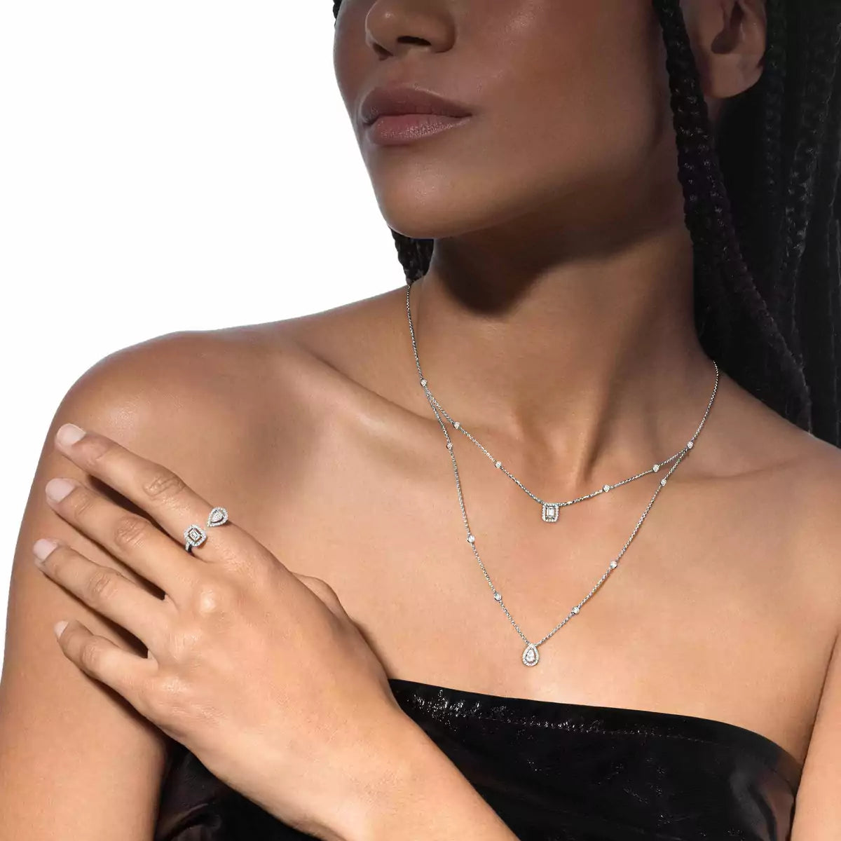 [ElanLuxe Jewelry]My Twin Toi Gold Diamond Ring