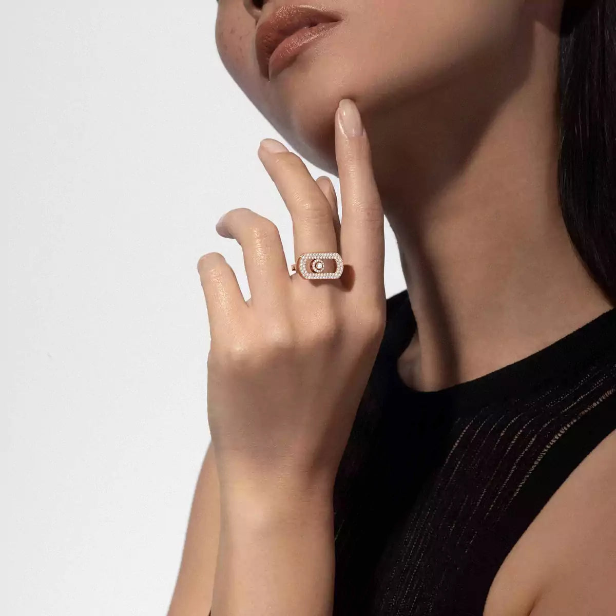 [ElanLuxe Jewelry]So Move Pave_-Set Diamond Ring