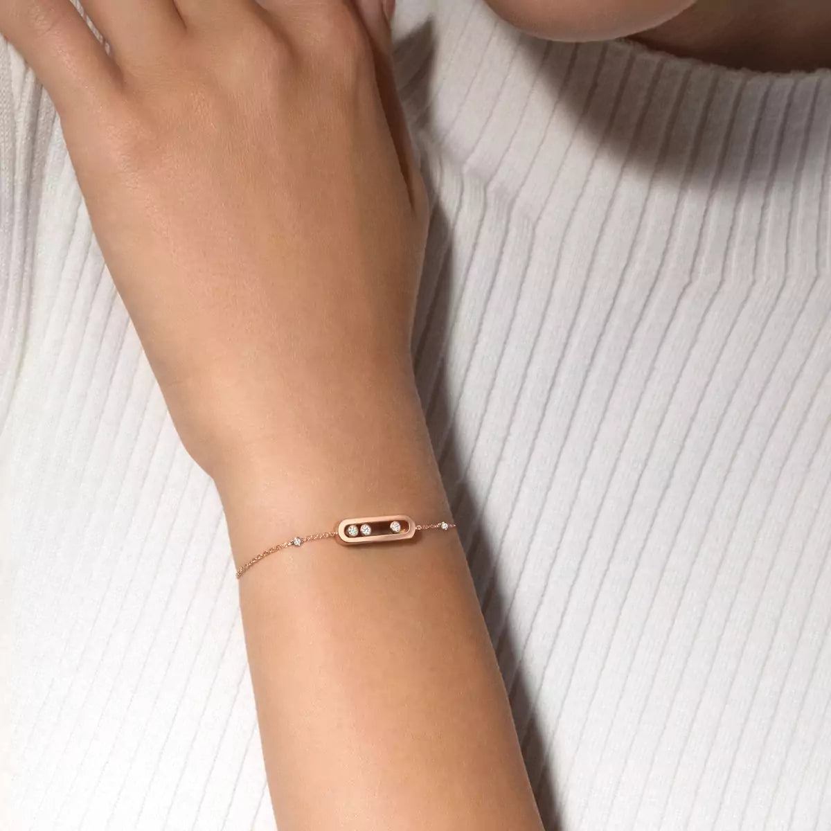 [ElanLuxe Jewelry]Baby Move Diamond Bracelet