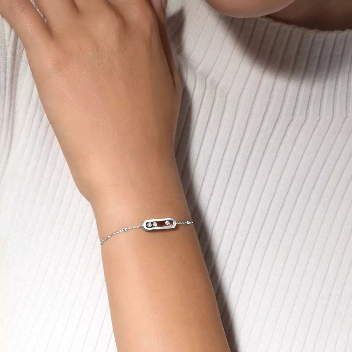 [ElanLuxe Jewelry]Baby Move Diamond Bracelet