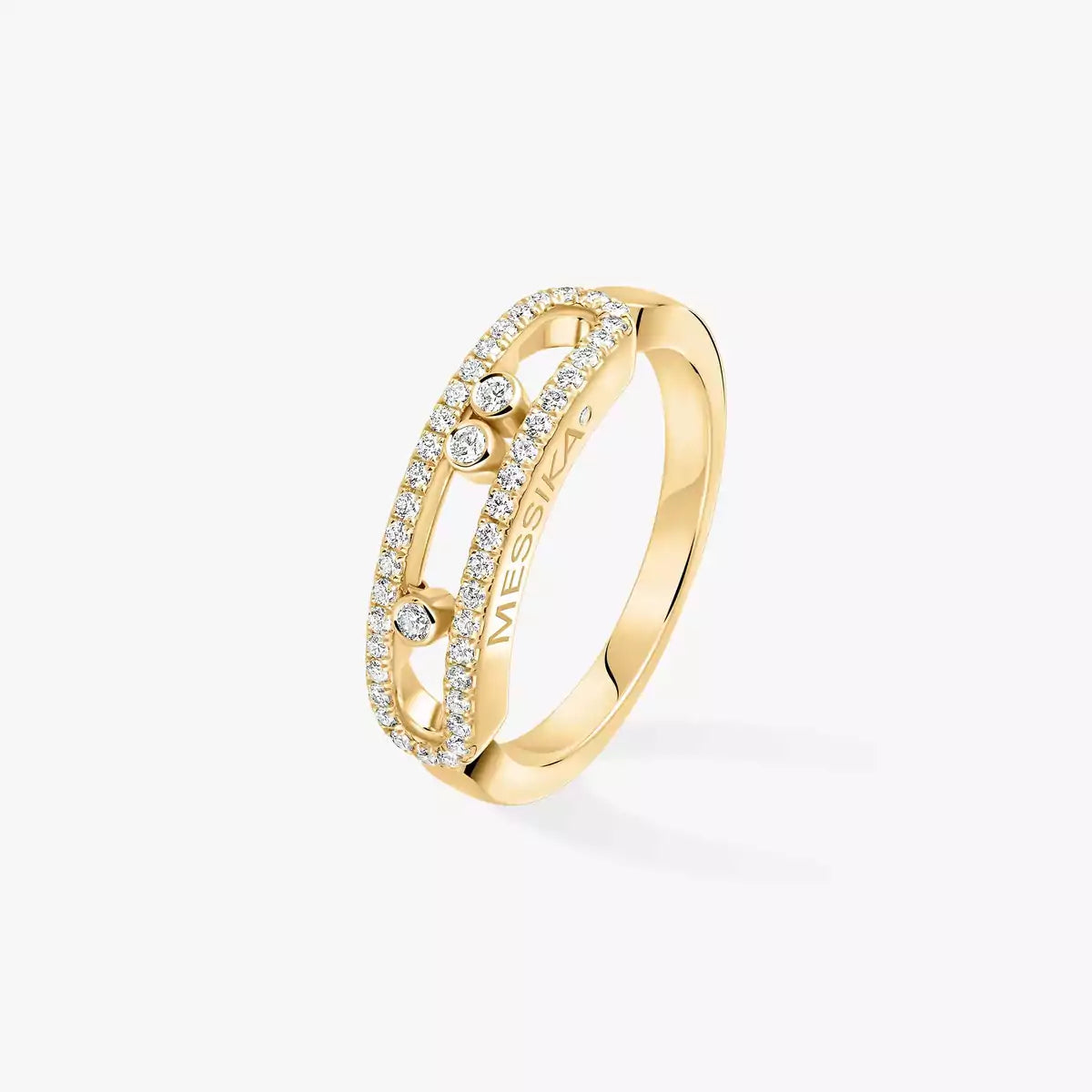 [ElanLuxe Jewelry] Baby Move Gold Diamond Pave_ Ring