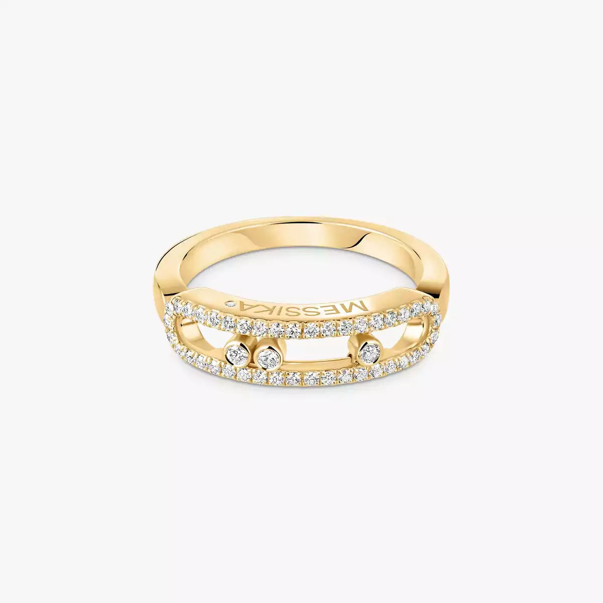 [ElanLuxe Jewelry] Baby Move Gold Diamond Pave_ Ring