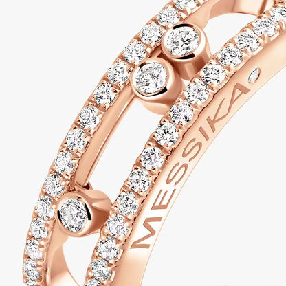 [ElanLuxe Jewelry] Baby Move Gold Diamond Pave_ Ring