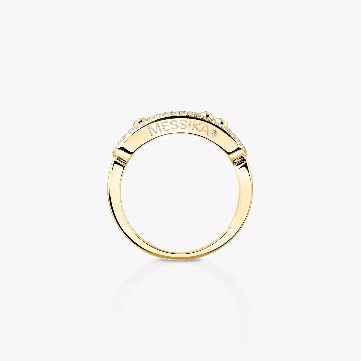 [ElanLuxe Jewelry] Baby Move Gold Diamond Pave_ Ring