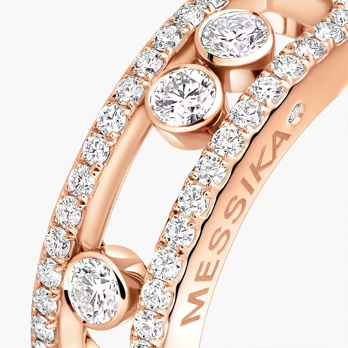 [ElanLuxe Jewelry] Move Gold Diamond Pave_ Ring