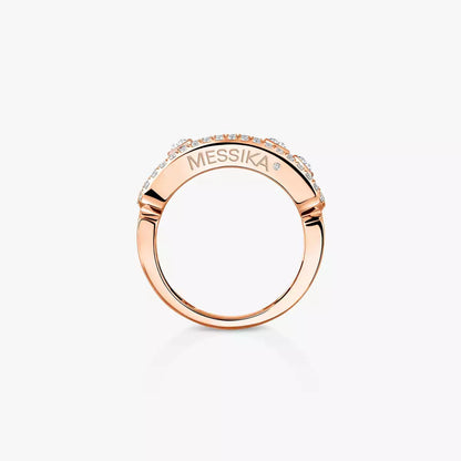 [ElanLuxe Jewelry] Move Gold Diamond Pave_ Ring