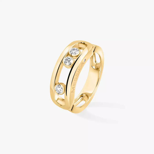 [ElanLuxe Jewelry] MoveGold Diamond Ring