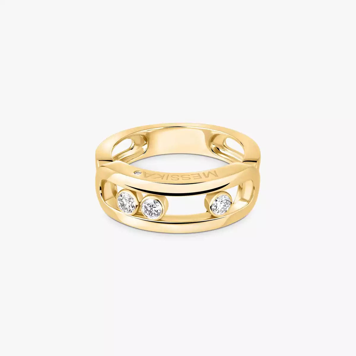 [ElanLuxe Jewelry] MoveGold Diamond Ring