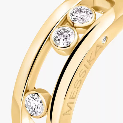 [ElanLuxe Jewelry] MoveGold Diamond Ring