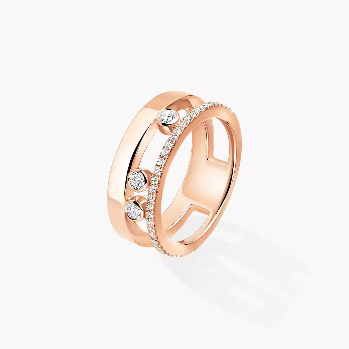 [ElanLuxe Jewelry]Move Romane Diamond Ring