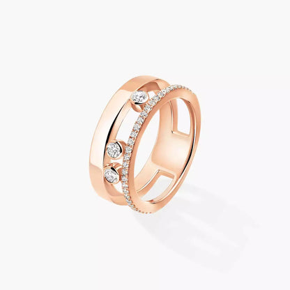 [ElanLuxe Jewelry]Move Romane Diamond Ring