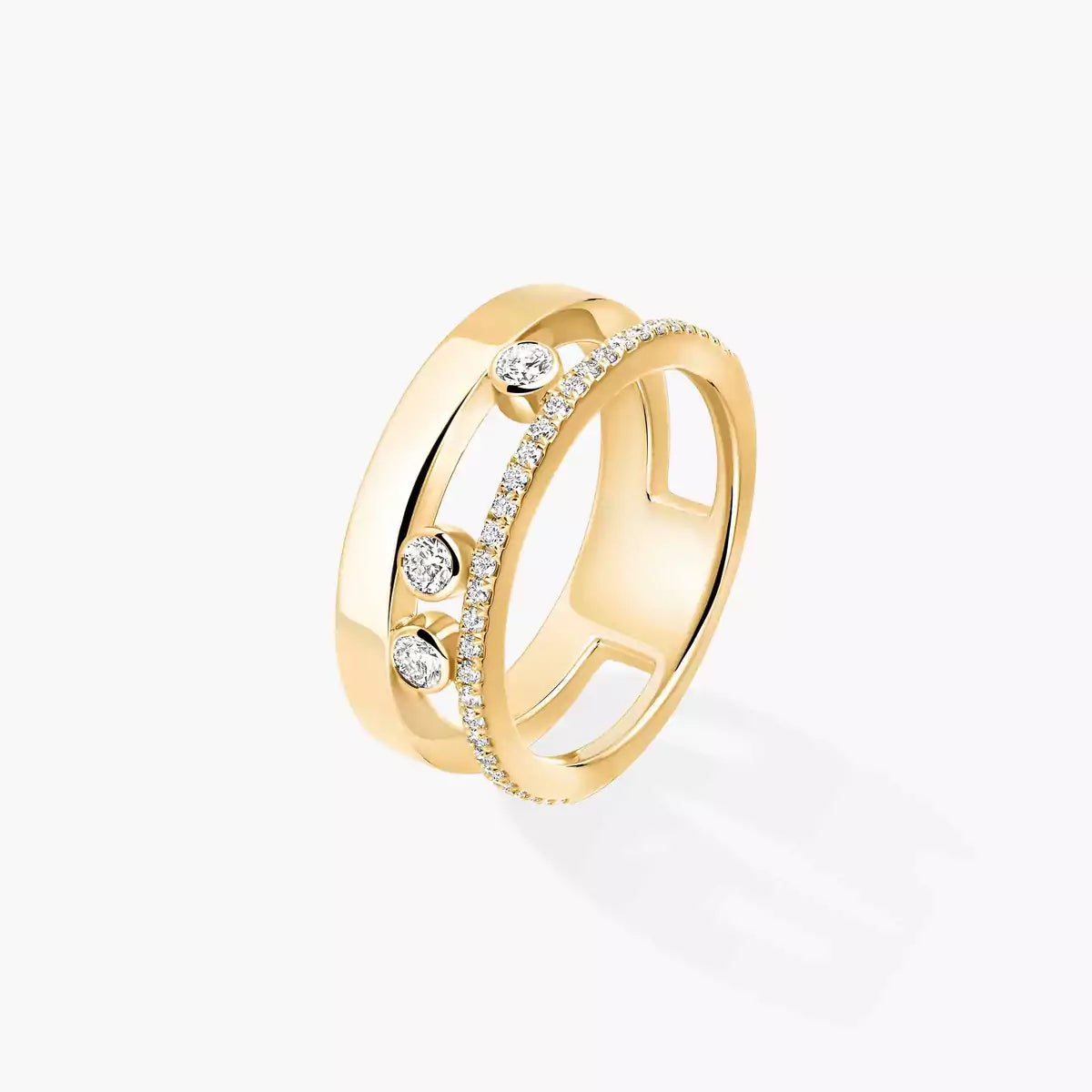 [ElanLuxe Jewelry]Move Romane Diamond Ring