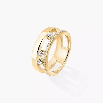 [ElanLuxe Jewelry]Move Romane Diamond Ring