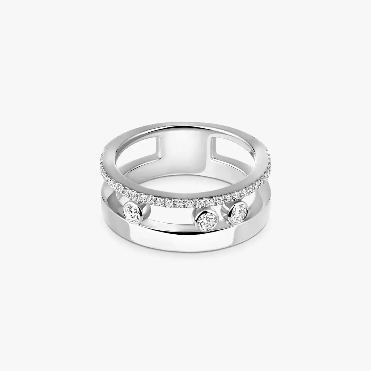 [ElanLuxe Jewelry]Move Romane Diamond Ring