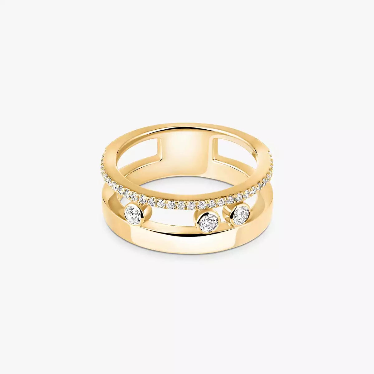 [ElanLuxe Jewelry]Move Romane Diamond Ring