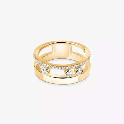 [ElanLuxe Jewelry]Move Romane Diamond Ring