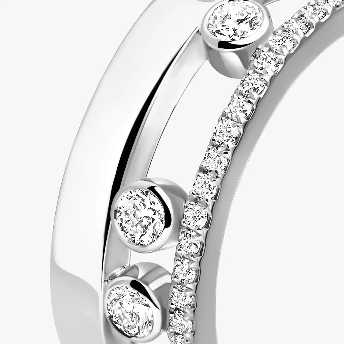 [ElanLuxe Jewelry]Move Romane Diamond Ring