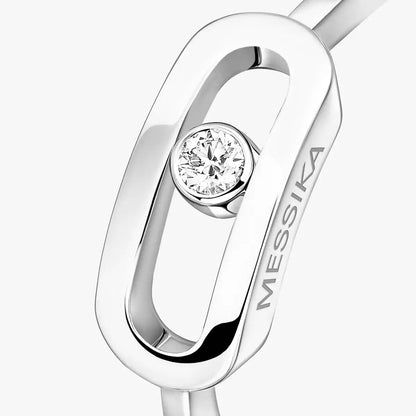 [ElanLuxe Jewelry]Move Uno Diamond Ring in Gold