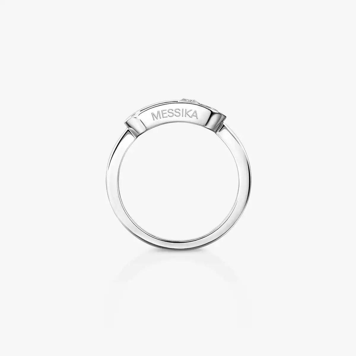 [ElanLuxe Jewelry]Move Uno Diamond Ring in Gold