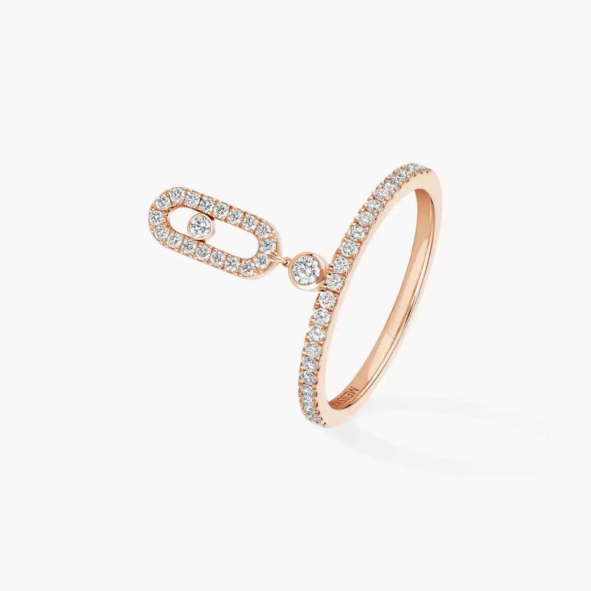[ElanLuxe Jewelry]Move Uno Diamond Ring