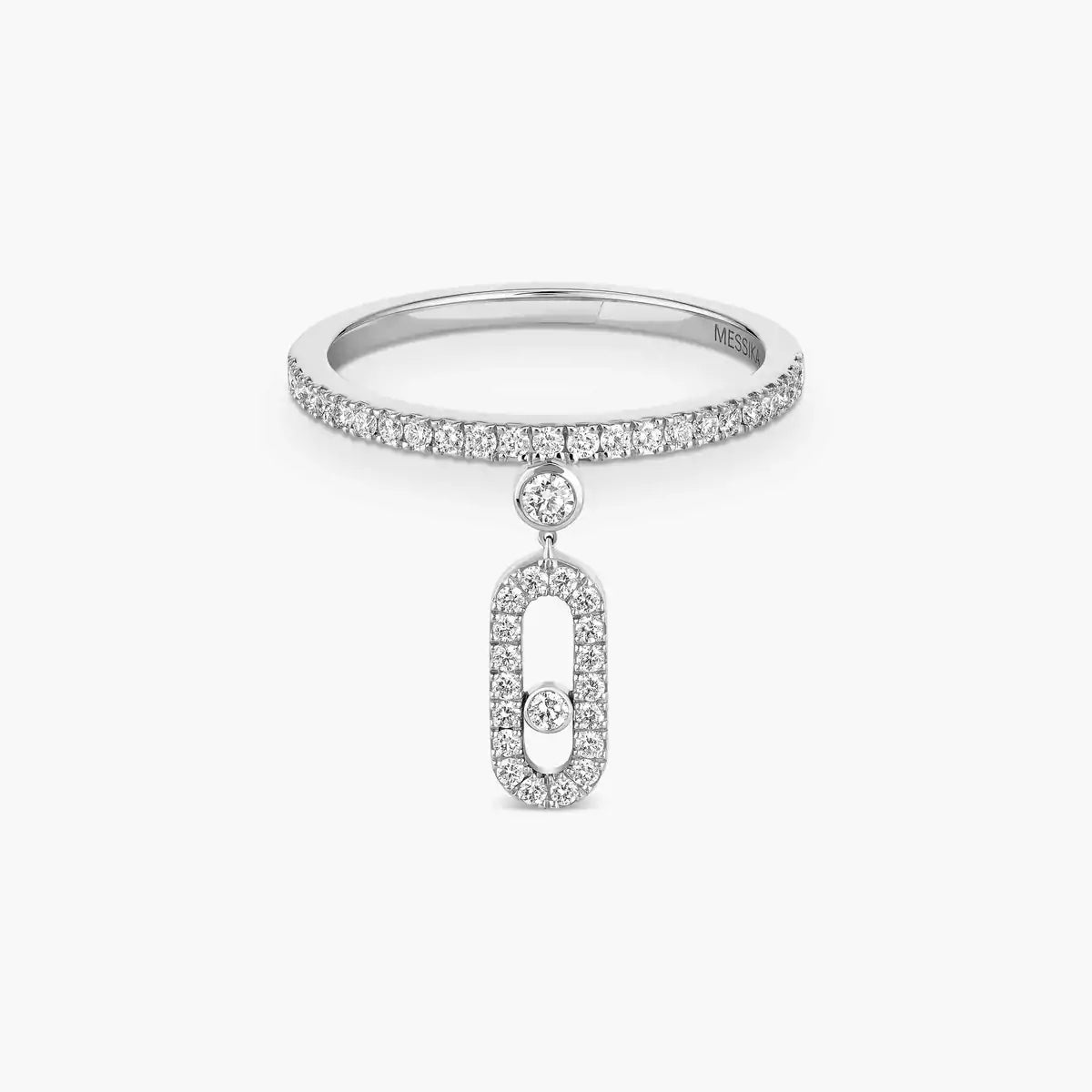 [ElanLuxe Jewelry]Move Uno Diamond Ring