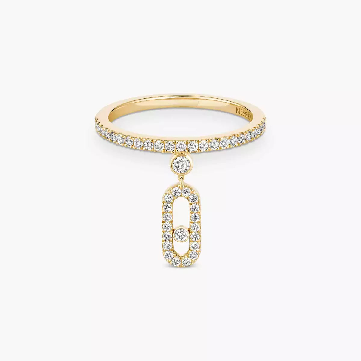 [ElanLuxe Jewelry]Move Uno Diamond Ring
