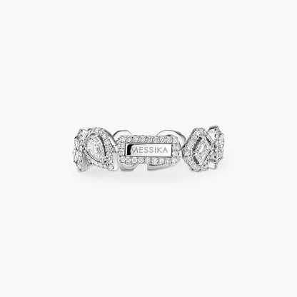 [ElanLuxe Jewelry]Diamond Wedding Ring My Twin