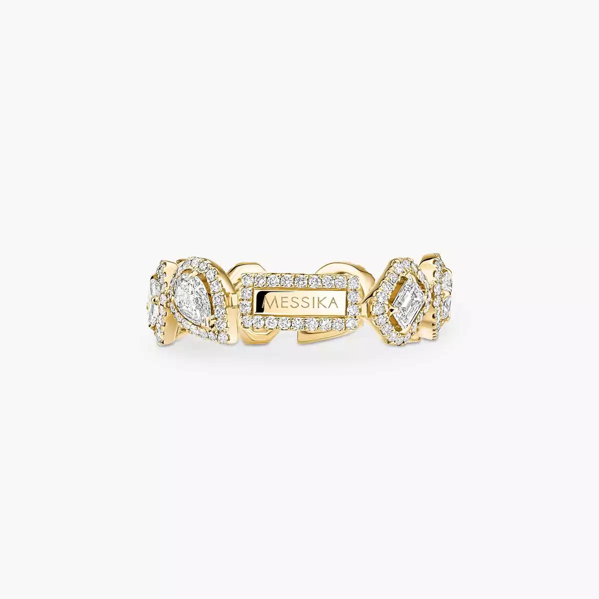 [ElanLuxe Jewelry]Diamond Wedding Ring My Twin